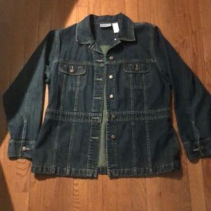 Bill Blass Jeans Women’s Jean Jacket- L